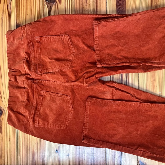 Coldwater Creek Burnt Orange Corduroy Pants. Size 12 - Picture 4 of 4